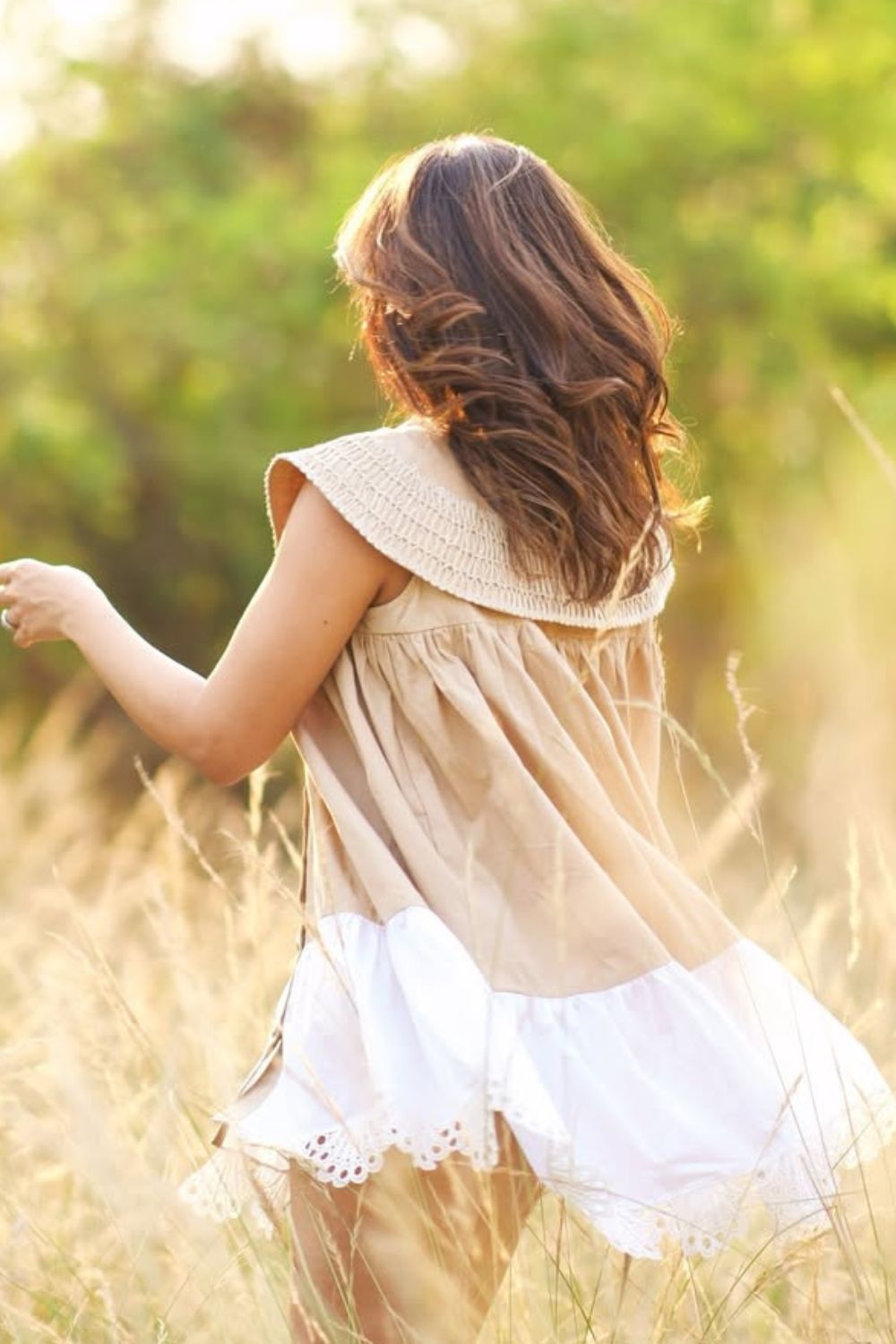 Krishna Talsera In Our Sand Sailor Dress