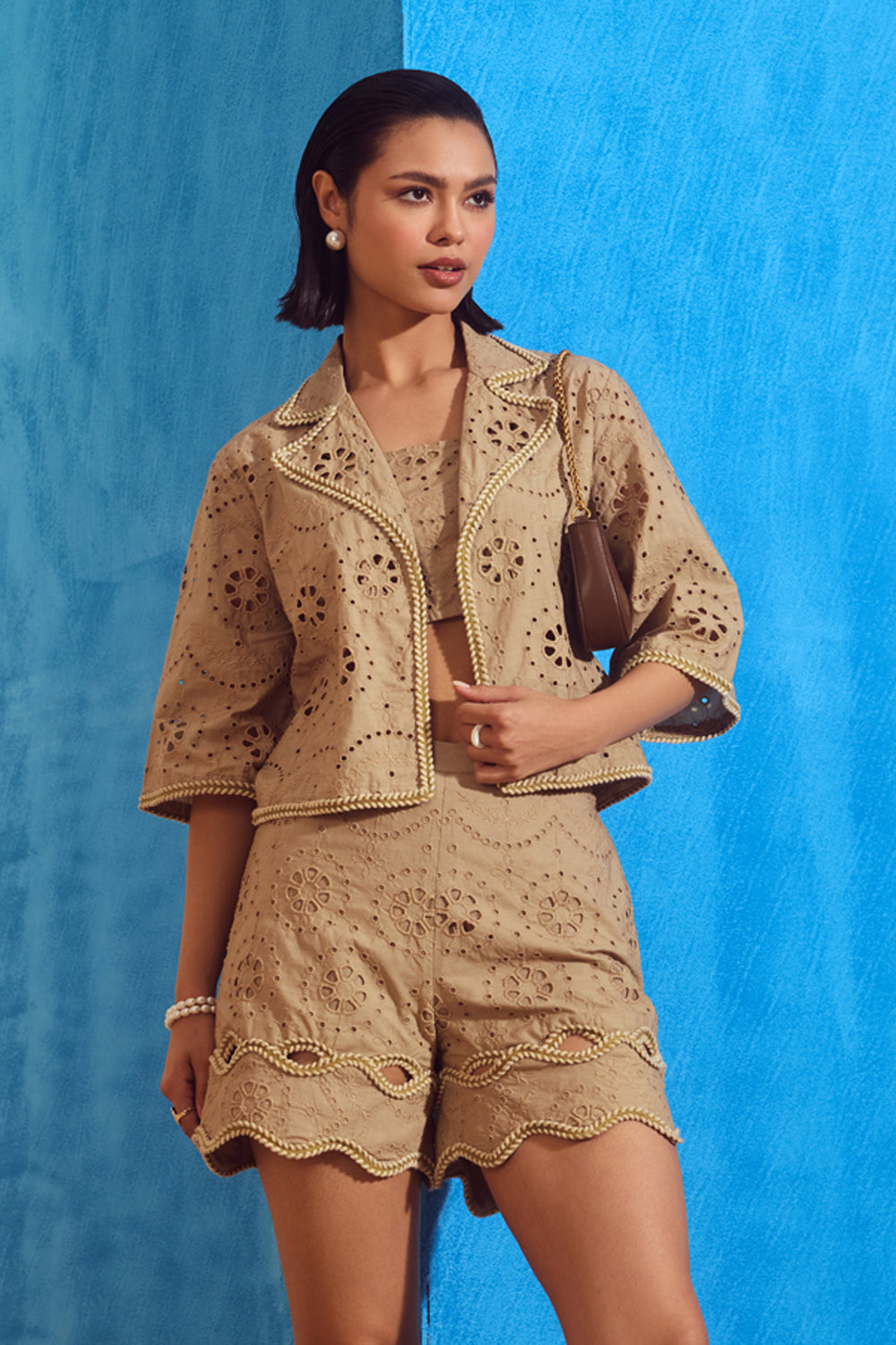 Safari Shirt & Shorts Set