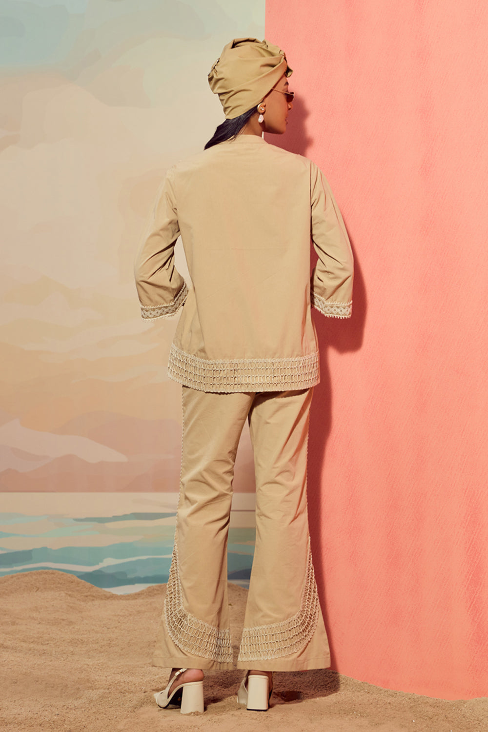 Sand Shirt With Pants