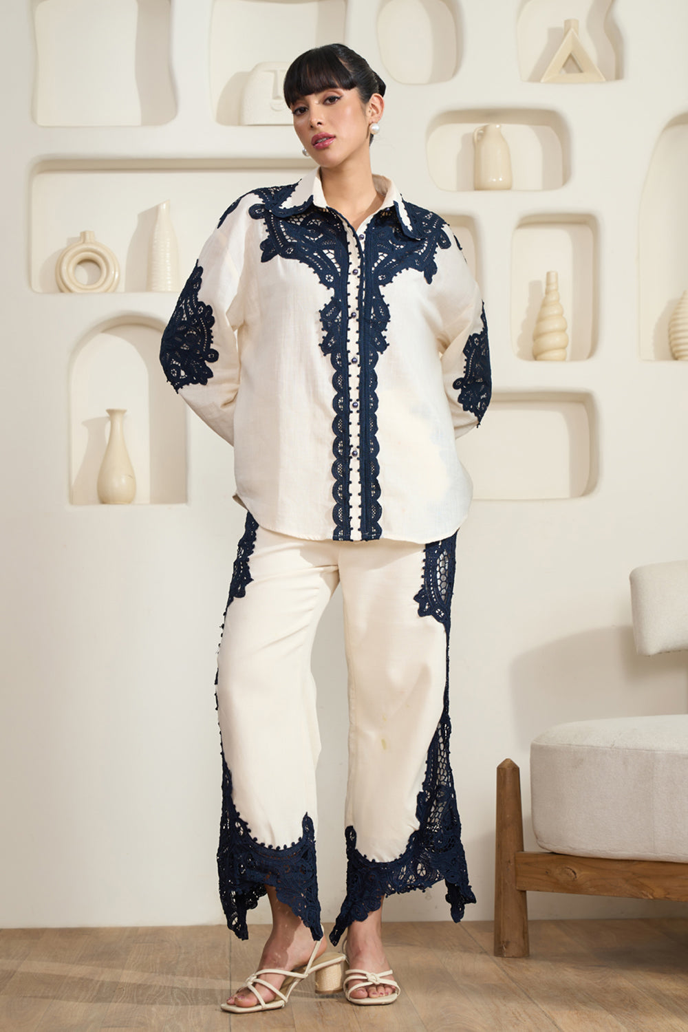 Coco Lace Panel Co-ord Set