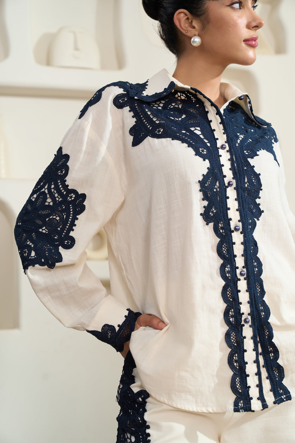 Coco Lace Panel Co-ord Set