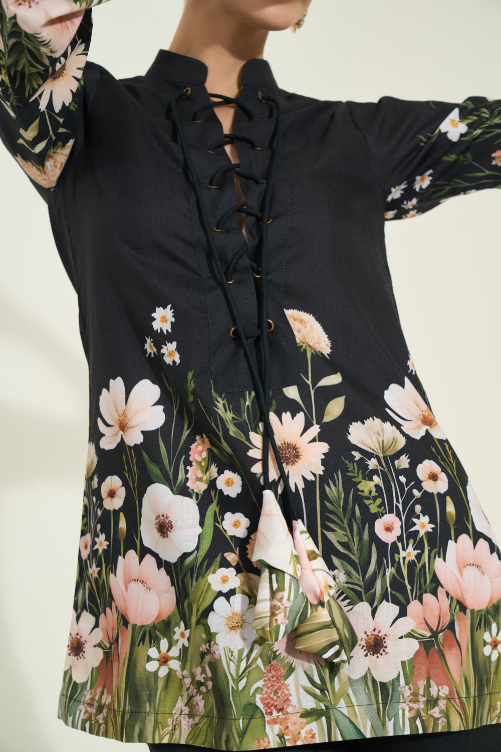 Midnight Bloom Co-ord Set