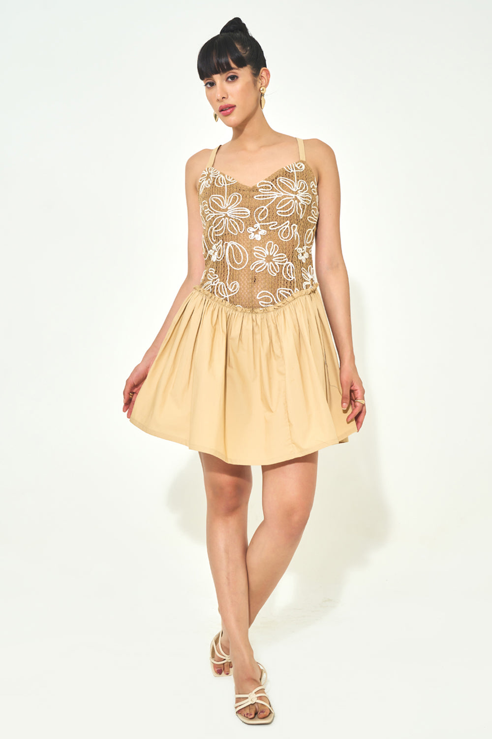 Palma Sundower Short Dress