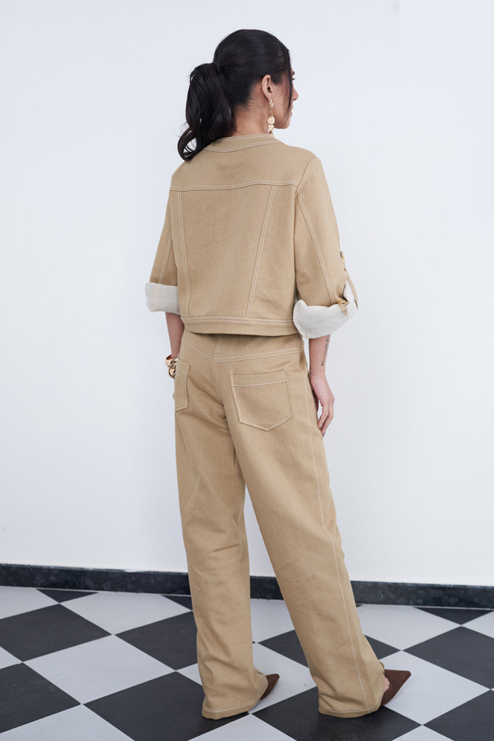 Chestnut Denim Co-ord Set