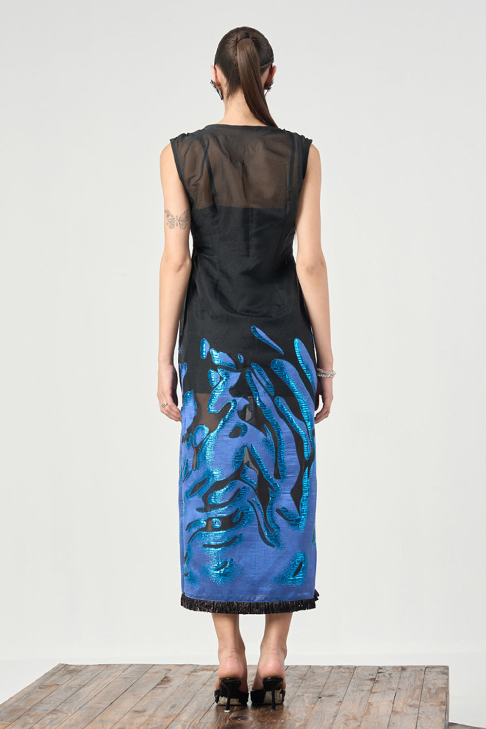 Electric Blue Maxi Dress