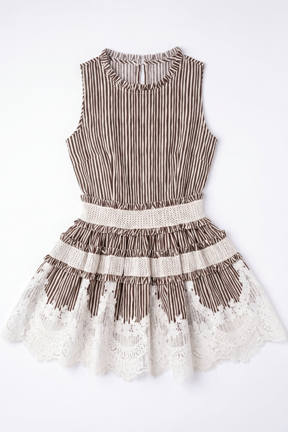 Coastal Whisper Lace Dress