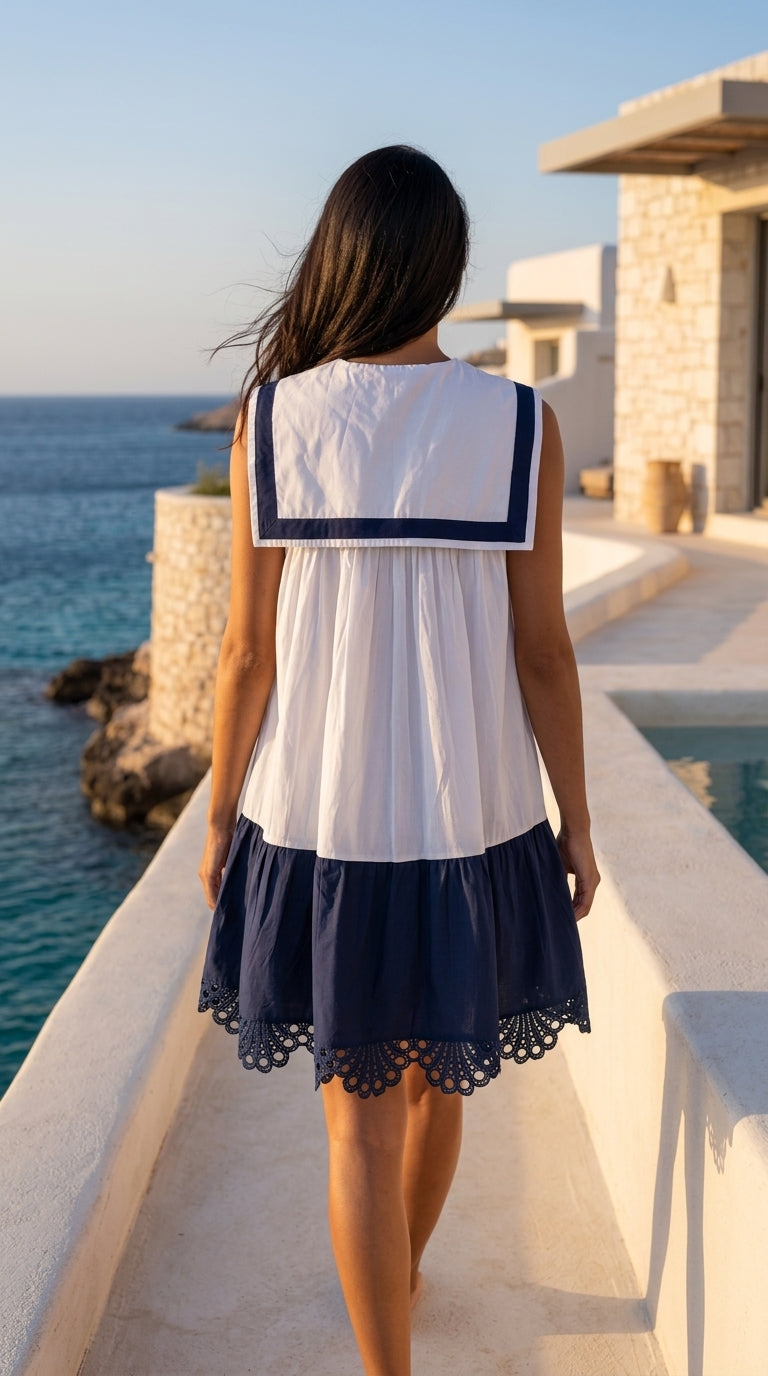 Santorini Sailor Dress