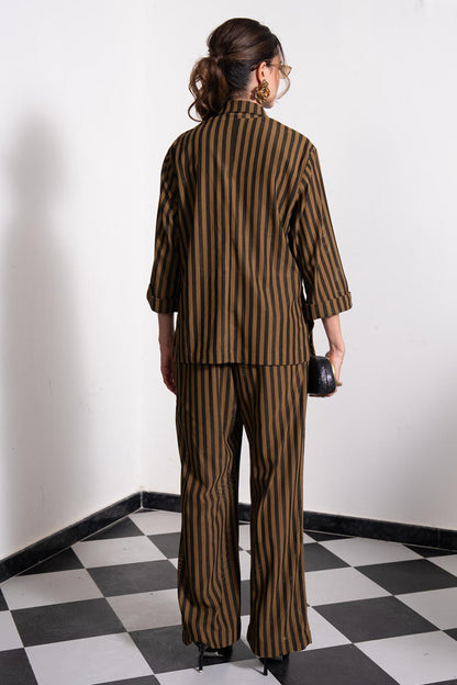 Tobie Striped Blazer Set