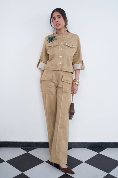 Chestnut Denim Co-ord Set