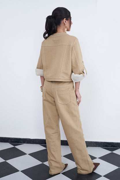 Chestnut Denim Co-ord Set