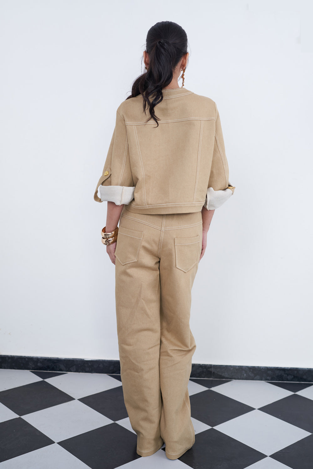 Chestnut Denim Co-ord Set