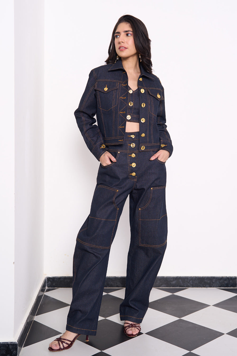 Heidi Denim Co-ord Set