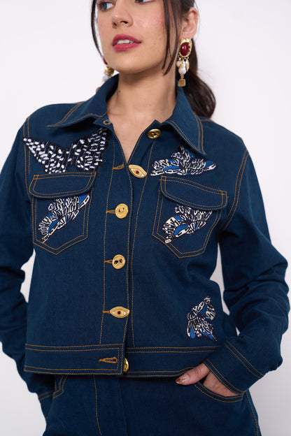 Celine Denim Co-ord Set