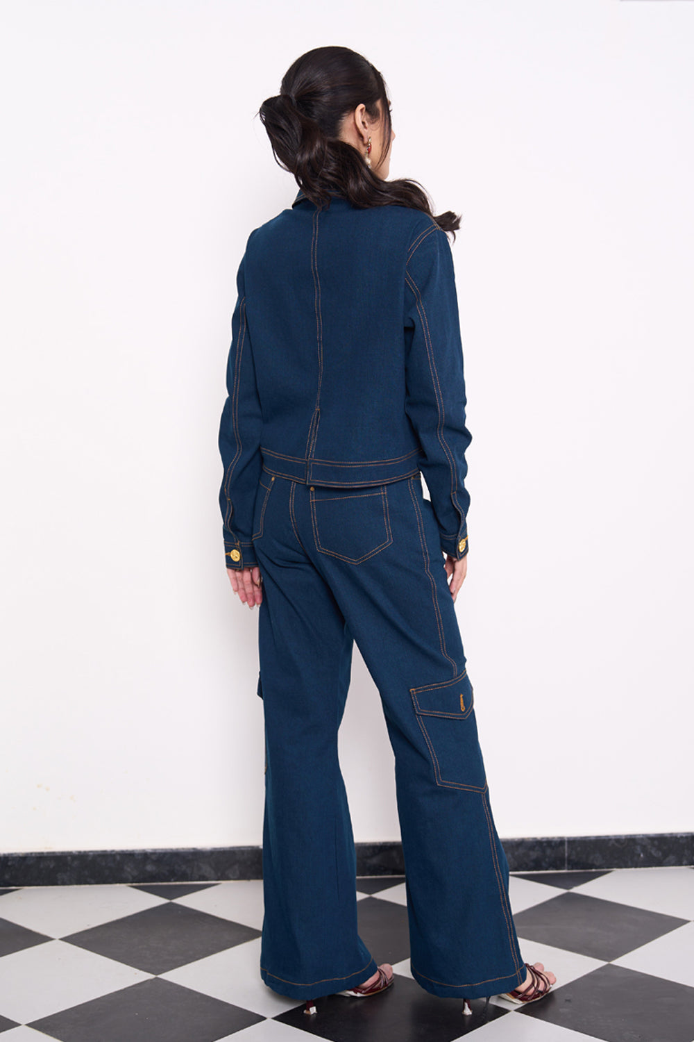 Celine Denim Co-ord Set