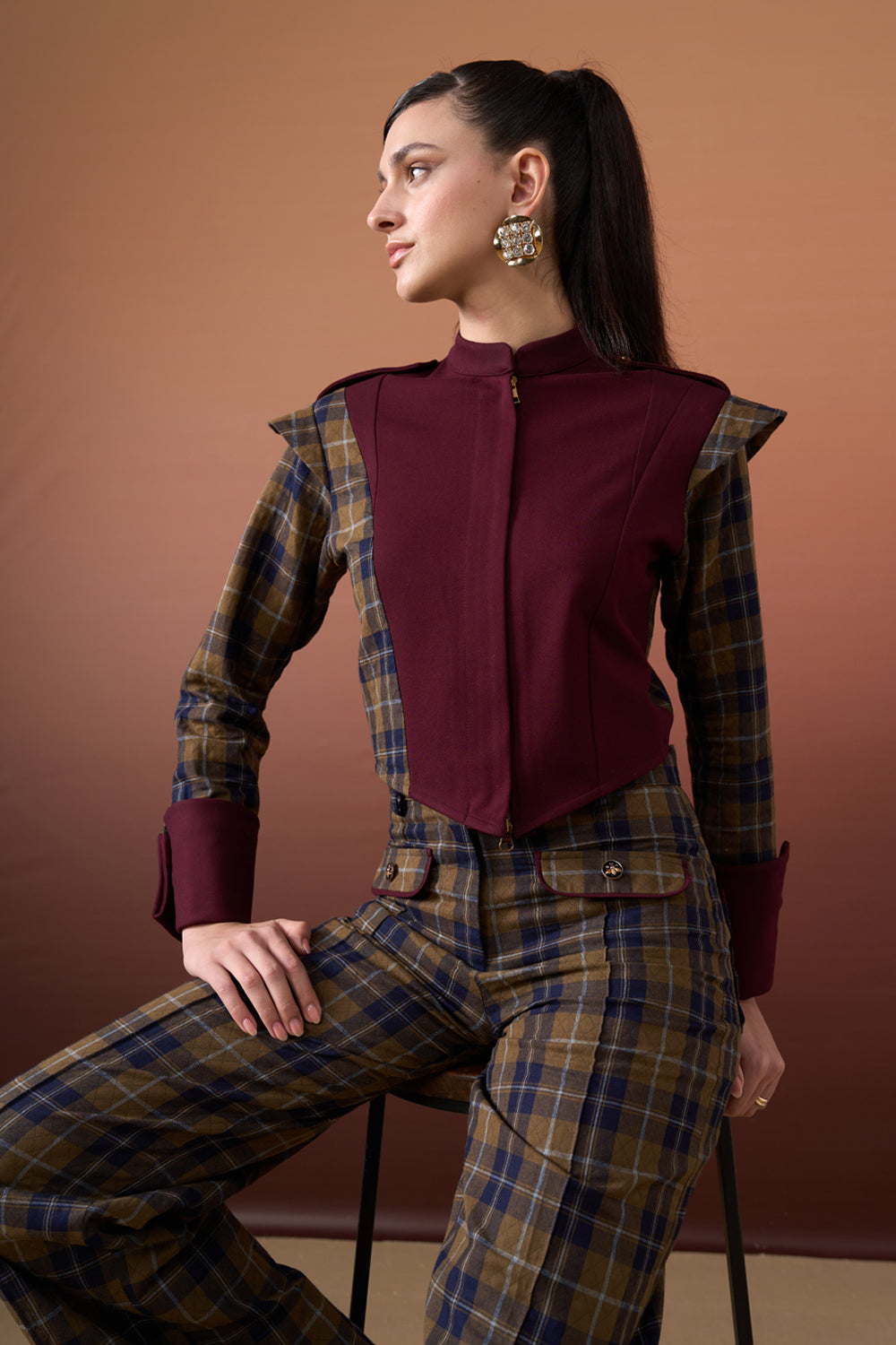 Autumn Plaid Set 