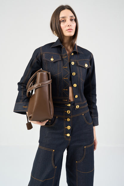 Masoom Minawala In Our Heidi Denim Co-ord Set