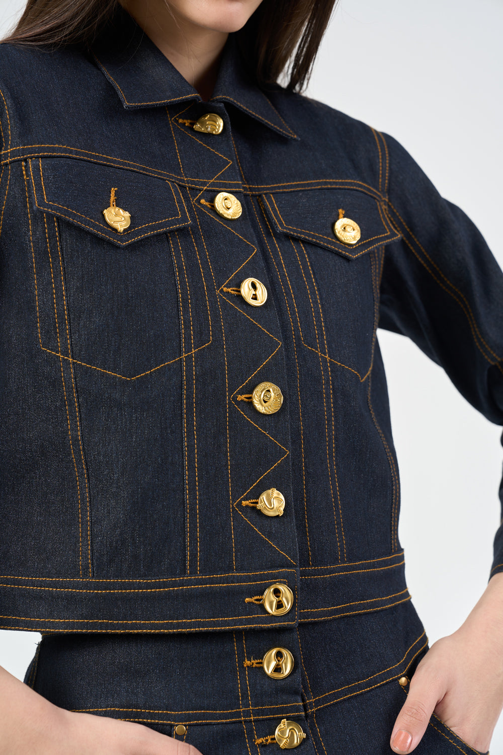 Masoom Minawala In Our Heidi Denim Co-ord Set