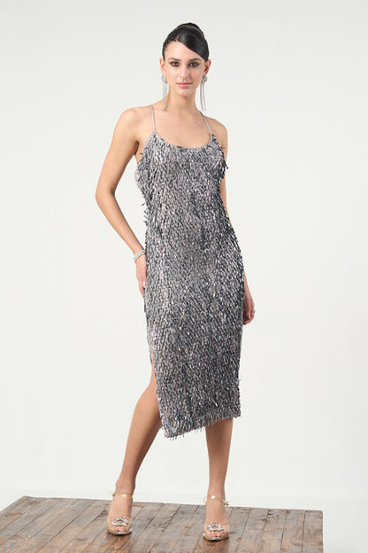 Silver Gleam Dress