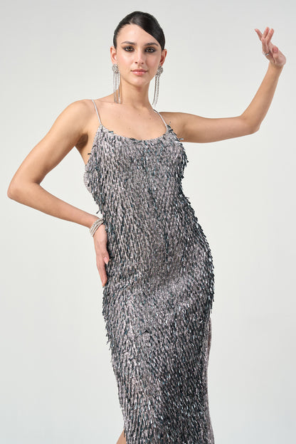 Silver Gleam Dress