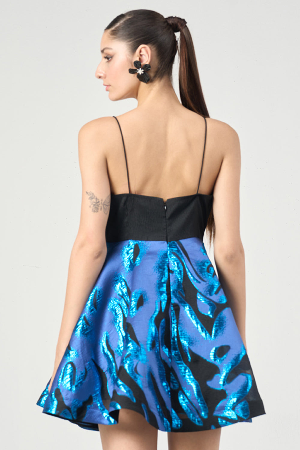 Electric Blue Mini Dress