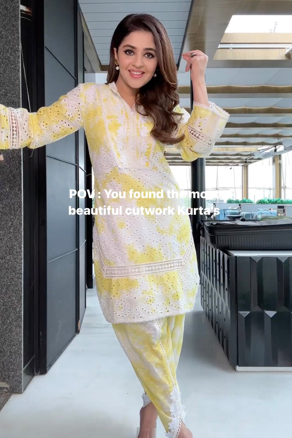 Isha Multani In Our Qala Sunaina Rosa Kurta